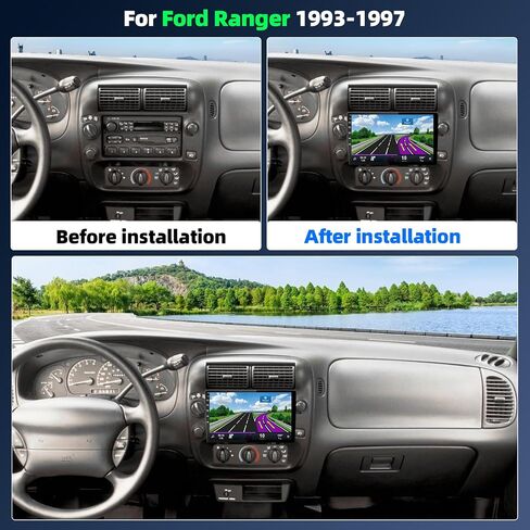 10.1" Car Stereo Radio Head Unit 4+64G for Ford Ranger 1993-1997 in Saudi Arabia