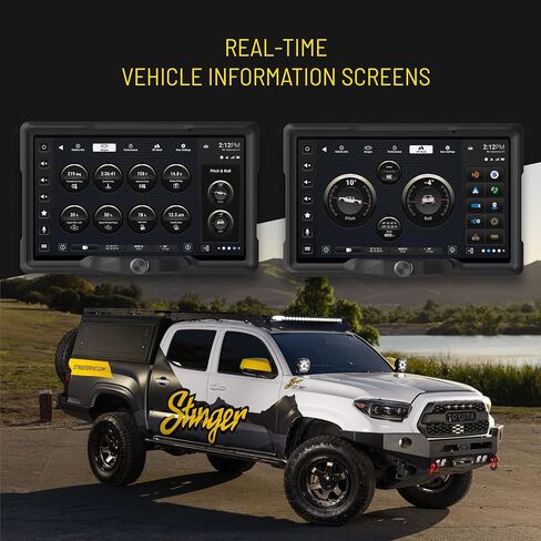 Stinger HORIZON12 12.8" Tacoma (2016-23) Car Stereo, Wireless Apple CarPlay in Saudi Arabia