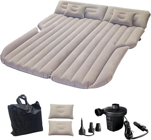 Car Air Mattress Back Seat Car Camping Bed, SUV Inflatable Bed with Pump and Pillows in Saudi Arabia
