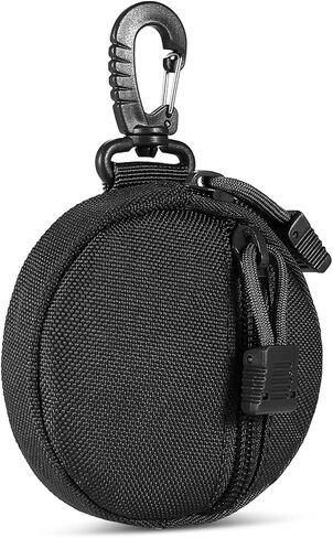 Small Tactical EDC Pouch, 1000D Nylon Round MOLLE Pod for Men in Kuwait