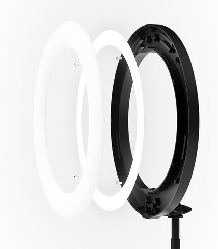 Sunpak 10.5" Self Storing Bi-Color LED Ring Light Kit with Telescopic Stand in Kuwait