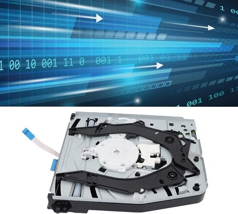 Srliya Pro DVD Drive Replacement for CUH7100 CUH7200 Game Console Optical Disc Drive ABS Metal Plug Play in Kuwait