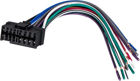 Wire Harness for Jvc Car Stereo Plug 16 Pin Kd R210 Ar200 Ar300 Ar400 in Kuwait