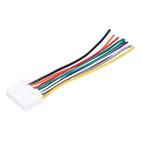 Dual Car Audio Wiring Harness Stereo 12 Pin Wire Connector Interface Cables Fit for Versa Sunny in Kuwait