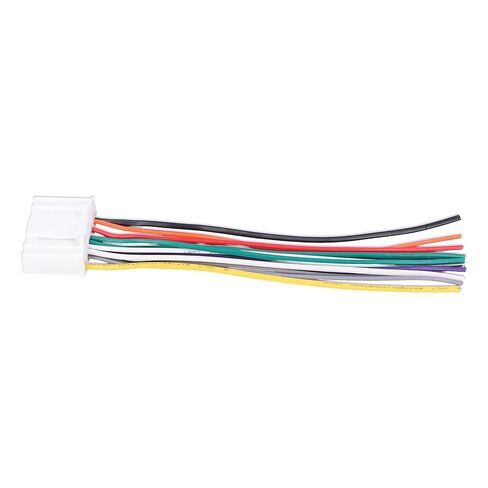 Dual Car Audio Wiring Harness Stereo 12 Pin Wire Connector Interface Cables Fit for Versa Sunny in Kuwait