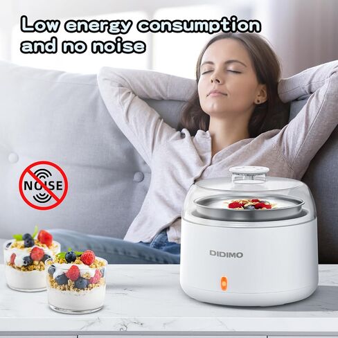 Yogurt Maker, 1 Qt Automatic Greek Yogurt Machine for Home Kitchen in Kuwait