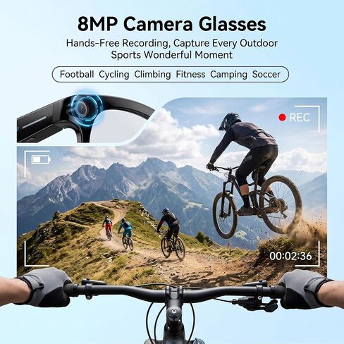 AI Smart Glasses with Camera, POV Vlog, Translator & 3 Lenses in Kuwait