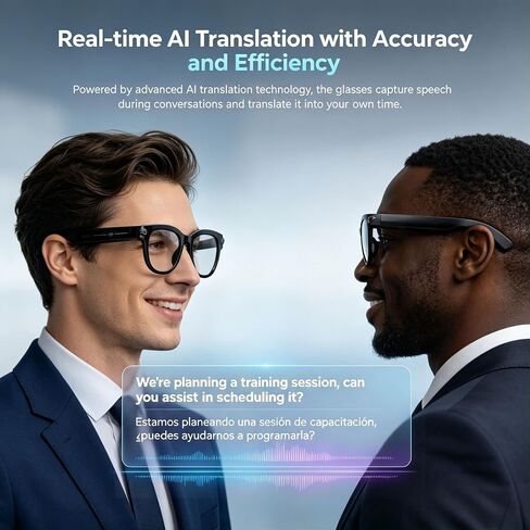 AI Smart Glasses with Camera, POV Vlog, Translator & 3 Lenses in Kuwait