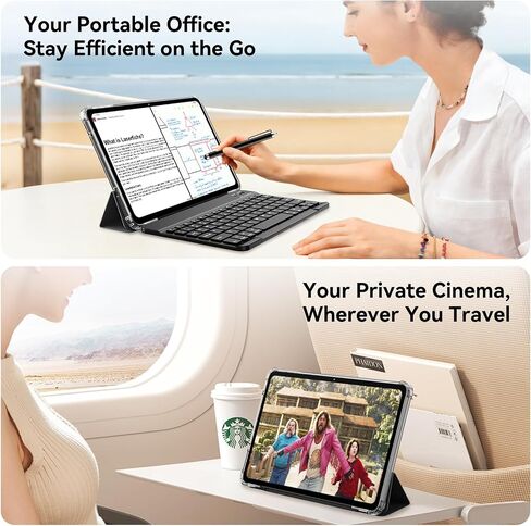 Blackview Android Tablet with Keyboard,12 inch Large Tablet, Computer Tablets with Gemini AI,Pen,24GB+128GB/2TB, 2K FHD+ Display, 9000mAh/18W, Widevine L1, 5G WiFi, GPS in Kuwait