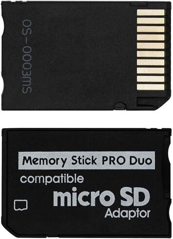 (10 عبوات) بطاقة محول Micro SD إلى PSP Memory Stick PRO Duo MagicGate، متوافقة مع Sony PSP PlayStation Portable/Camera/Handycam in Kuwait