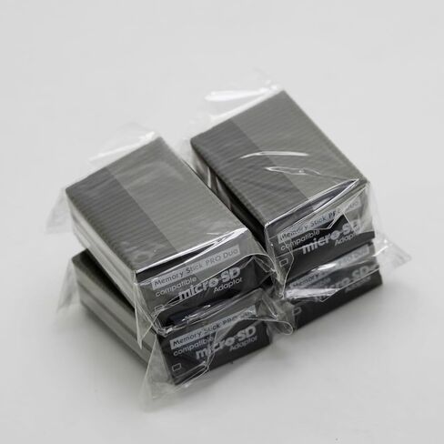 (10 عبوات) بطاقة محول Micro SD إلى PSP Memory Stick PRO Duo MagicGate، متوافقة مع Sony PSP PlayStation Portable/Camera/Handycam in Kuwait