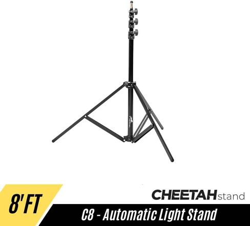 CHEETAHSTAND Portable Creator Stand Bag Combo, with C8 and C10 Auto Stands, 40" Medium 4 Slot Stand Bag, 10 lbs Load Capacity in Kuwait