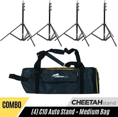 CHEETAHSTAND C10 Auto Stand with Medium Carry Bag Combo, Set of 4 in Kuwait