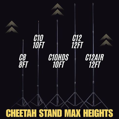 CHEETAHSTAND C10 Auto Stand with Medium Carry Bag Combo, Set of 4 in Kuwait