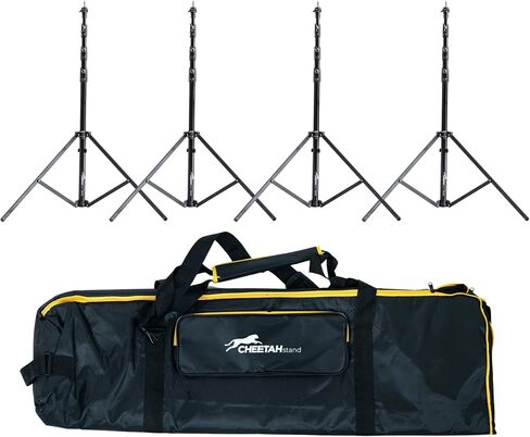 CHEETAHSTAND C10HDS Heavy Duty Auto Stand with Springs and Large 4 Slot Bag Combo, 49 Inch Bag, Set of 4 in Kuwait