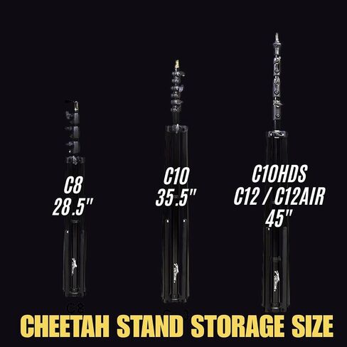 CHEETAHSTAND C10HDS Heavy Duty Auto Stand with Springs and Large 4 Slot Bag Combo, 49 Inch Bag, Set of 4 in Kuwait