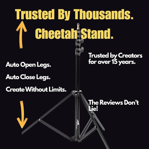 CHEETAHSTAND C10HDS Heavy Duty Auto Stand with Springs and Large 4 Slot Bag Combo, 49 Inch Bag, Set of 4 in Kuwait
