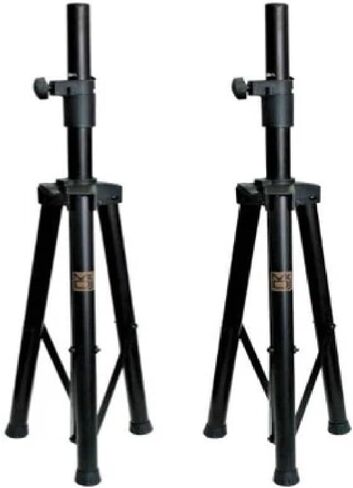2 MR DJ Universal 7 Ft Pro Lighting Tripod Light Stands with Square Truss T-Bar Adapters for DJ Stage Lighting, Heavy-Duty Steel, Adjustable Height in Saudi Arabia