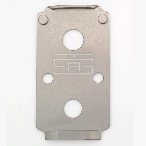 TSA® Adapter Plate for S&W® M&P® M2.0 C.O.R.E.2 – RMR® Footprint – Fits Trijicon® RMR® & Holosun® 407C 507C 508T – Titanium – Screws & Hex Key Included in Saudi Arabia