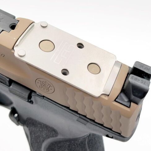TSA® Adapter Plate for S&W® M&P® M2.0 C.O.R.E.2 – RMR® Footprint – Fits Trijicon® RMR® & Holosun® 407C 507C 508T – Titanium – Screws & Hex Key Included in Saudi Arabia