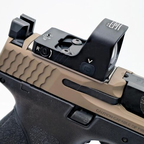TSA® Adapter Plate for S&W® M&P® M2.0 C.O.R.E.2 – RMR® Footprint – Fits Trijicon® RMR® & Holosun® 407C 507C 508T – Titanium – Screws & Hex Key Included in Saudi Arabia