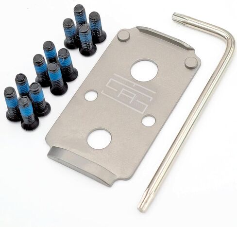 TSA® Adapter Plate for S&W® M&P® M2.0 C.O.R.E.2 – RMR® Footprint – Fits Trijicon® RMR® & Holosun® 407C 507C 508T – Titanium – Screws & Hex Key Included in Saudi Arabia