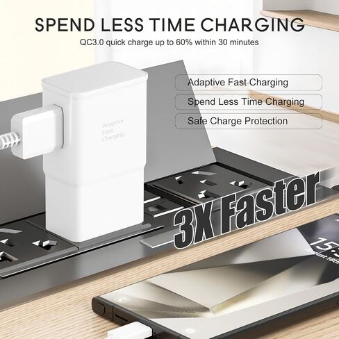 Adaptive Fast Charging Adapter Quick Charge Charging Block in Kuwait