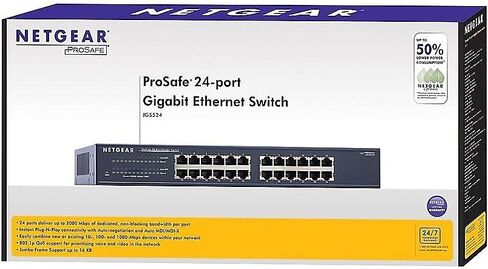 Netgear JGS524NA 24-Port 101001000 Mbps Gigabit Ethernet Switch in Kuwait
