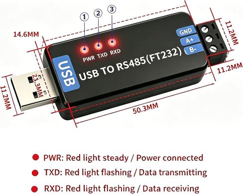 USB to RS485 Converter with FT232 Chip and Protection Circuits in Kuwait