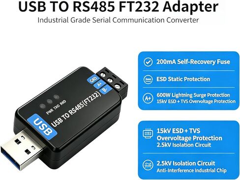 USB to RS485 Converter with FT232 Chip and Protection Circuits in Kuwait