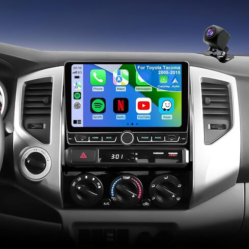 4+64G 5GWiFi Upgrade Car Radio for Toyota Tacoma 2005-2015, 9inch Android 13 Touch Screen Head Unit, Wireless Carplay Android Auto Double Din Stereo GPS Navigation Bluetooth FM SWC Truck Backup Camera in Saudi Arabia