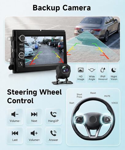 4G+128G Car Radio Stereo: for Ford F150 2004-2008 in Saudi Arabia