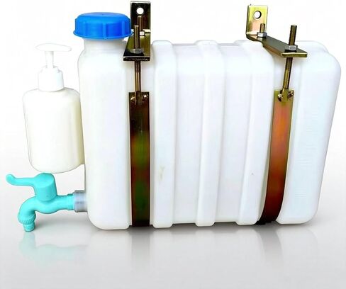 Portable Water Tank with Faucet for Trucks, 9L/ 2.5 Gallon ABS in Kuwait