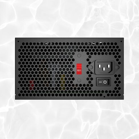 ATX Non Modular 600W Power Supply with Automatic Thermal Control 120mm Fan, Black ICESHARKS. in Kuwait