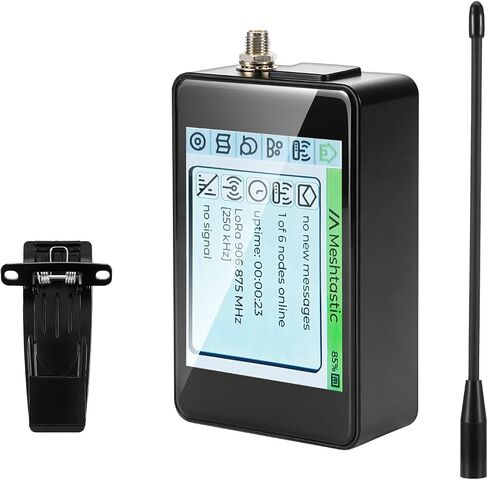 Heltec V4 ESP32 LoRa Board with GPS, 2800mAh Battery, Touch Screen Case, ESP32-S3 SX1262 Long Range Wireless Module Compatible with Meshtastic Firmware for IoT Projects in Kuwait