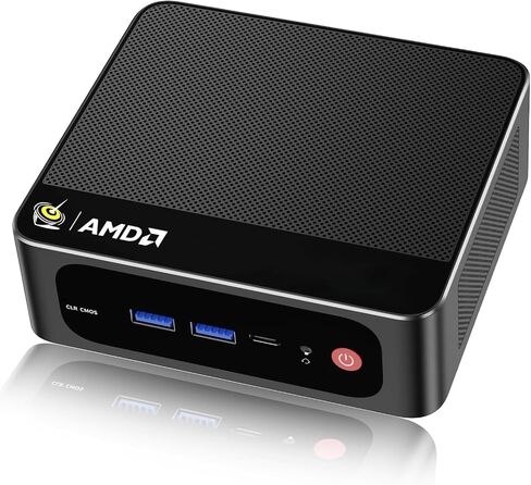 كمبيوتر صغير Beelink SER5 MAX، AMD Ryzen 7 6800H (8C/16T، حتى 4.7 جيجاهرتز)، ذاكرة وصول عشوائي 32 جيجابايت، 1 تيرابايت SSD، رسومات Radeon 680M، شاشة ثلاثية 4K/WiFi 6/BT 5.2، كمبيوتر مكتبي للأعمال/المنزل/الألعاب in Kuwait