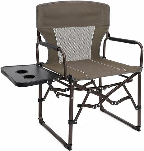 REDCAMP Portable Directors Chair, Heavy Duty Folding Camping Chair in Kuwait