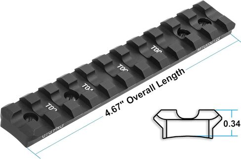 Leapers UTG PRO Made in USA Ruger 10/22 Picatinny Rail Mount , Black in Kuwait