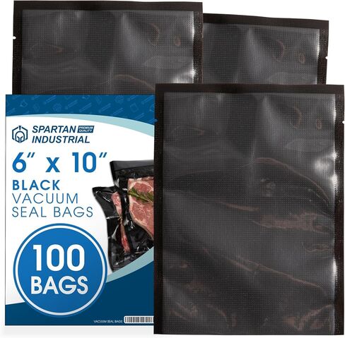 6" X 10" Vacuum Sealer Bags - 100 Count BPA-Free Food Storage Bags in Saudi Arabia