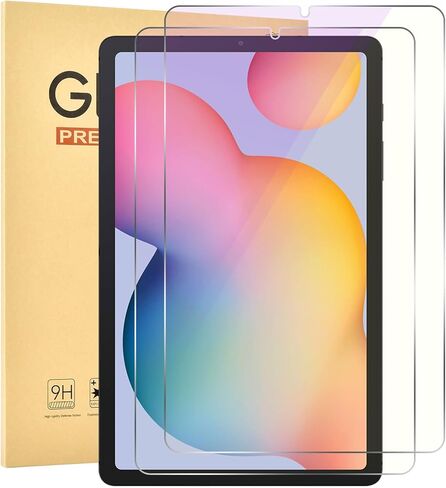 2 Pack Privacy Screen Protector for Samsung Galaxy Tab S6 Lite (10.4 Inch) (2024/2022/2020),9H Hardness Tempered Glass Film,Anti-Spy,Case Friendly,Touch Sensitive,Anti-Scratch in Kuwait