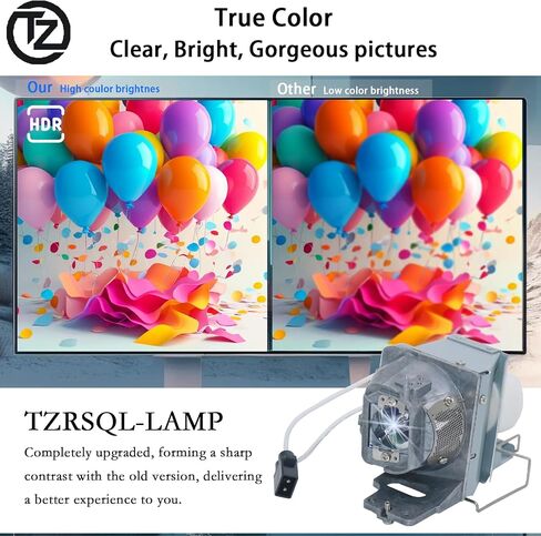BL-FP240E /SP.78V01GC01 مصباح بروجيكتور بديل عالي الجودة لـ Optoma UHD60 UHD65 UHD50 UHD51A UHD51 UHD40 UHD300X UHD550X UHD400X مع غطاء in Kuwait