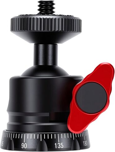 Cryfokt Aluminum Alloy Ball Head, 360 Panoramic Rotation in Kuwait