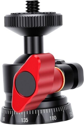 Cryfokt Aluminum Alloy Ball Head, 360 Panoramic Rotation in Kuwait