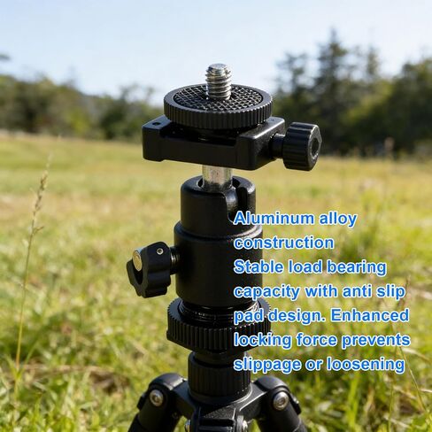 Dpofirs Small Ball Head with Hot Shoe Mount in Kuwait