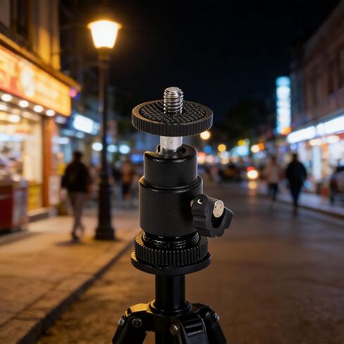 Dpofirs Small Ball Head with Hot Shoe Mount in Kuwait
