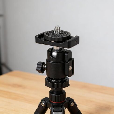 Dpofirs Small Ball Head with Hot Shoe Mount in Kuwait