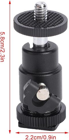 Dpofirs Small Ball Head with Hot Shoe Mount in Kuwait