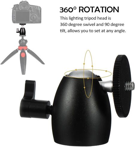 2pcs 2pcs 1/4 Inch Camera Tripod Ball Head Adapter with 360 Swivel in Kuwait