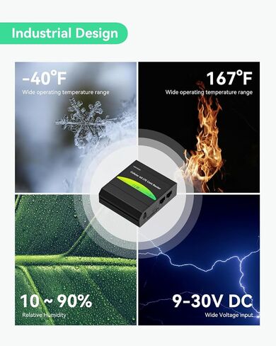 LINOVISION Industrial 4G LTE Cellular Router with Upgraded 2-in-1 Antenna in Kuwait