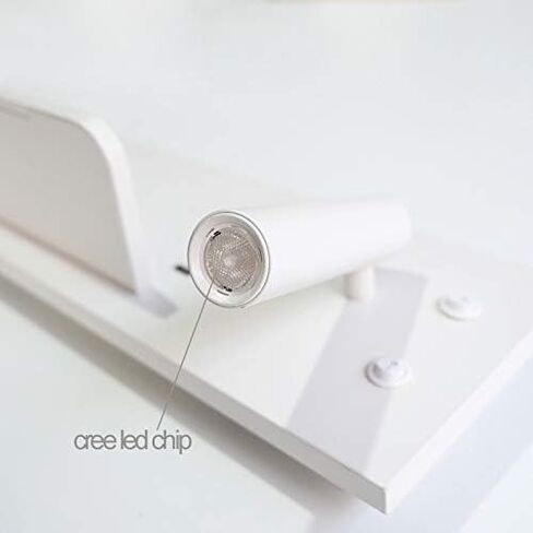 LED Bedroom Lamp Reading Light USB ChargerBedside LED Lighting Phone Wireless Charger Functional Wall Lamps (Color : Warm White Size: Black) in Kuwait
